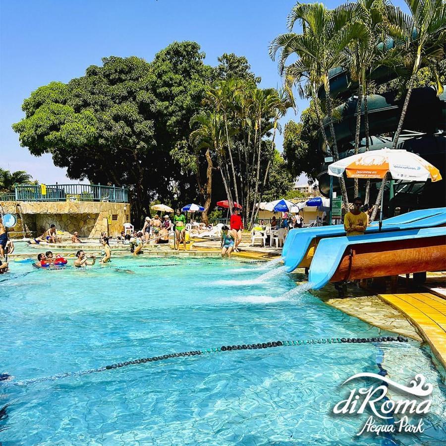 Caldas Novas - 2024 - Diroma Spazzio Acesso Ao Vulcao - Com Piscina Do Hotel 24 Horas Exteriér fotografie