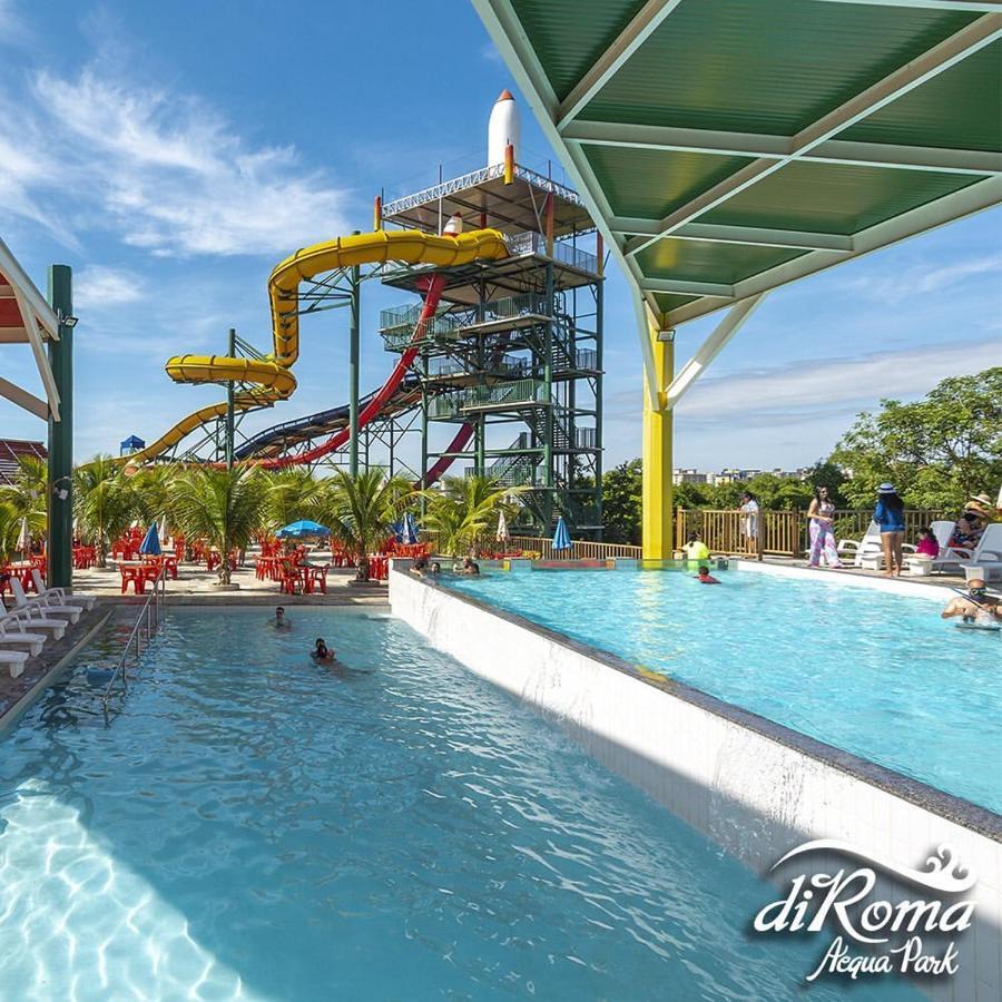Caldas Novas - 2024 - Diroma Spazzio Acesso Ao Vulcao - Com Piscina Do Hotel 24 Horas Exteriér fotografie